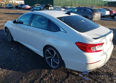 2022 Honda Accord Sport 2.0T from USA, damaged, VIN 1HGCV2F33NA017180